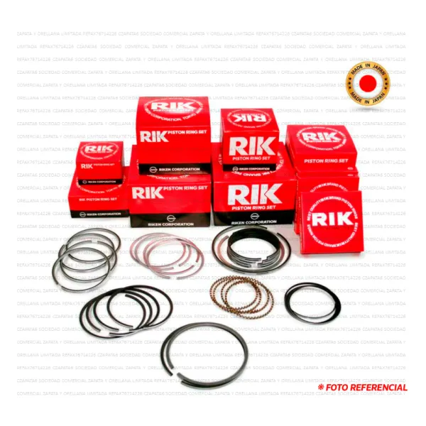 Anillos motor 0.50mm para hyundai accent 1994 1999 1.5 alpha g4ek sohc